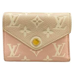 Louis Vuitton Portefeuille Victorine Bicolor Monogram Amplant Trifold Wallet